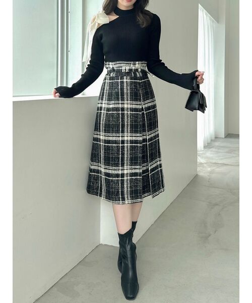 dazzlin バリエIラインミディスカート 完売品 試着のみ美品 dazzlin スカート バリエIラインミディスカート : ZOZOTOWN