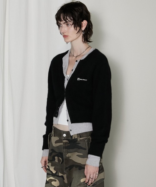 PRANK PROJECT ニット セーター レイヤードクルーカーデ/Layered