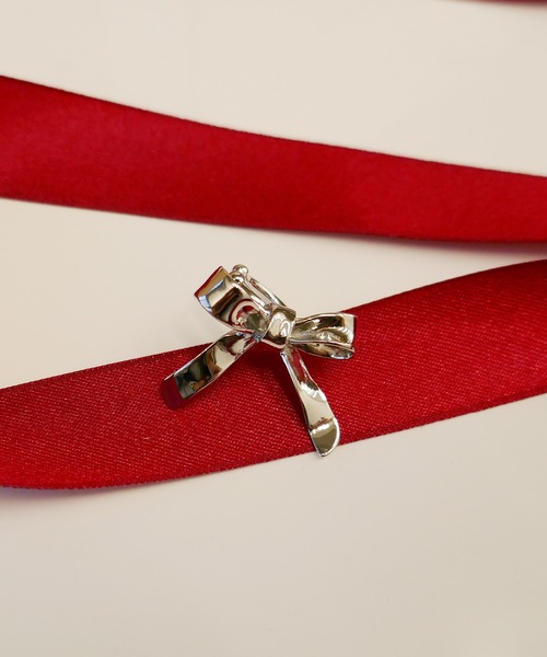 LOVE BY e.m.（ラブバイイーエム） イヤーカフ リボンイヤーカフ