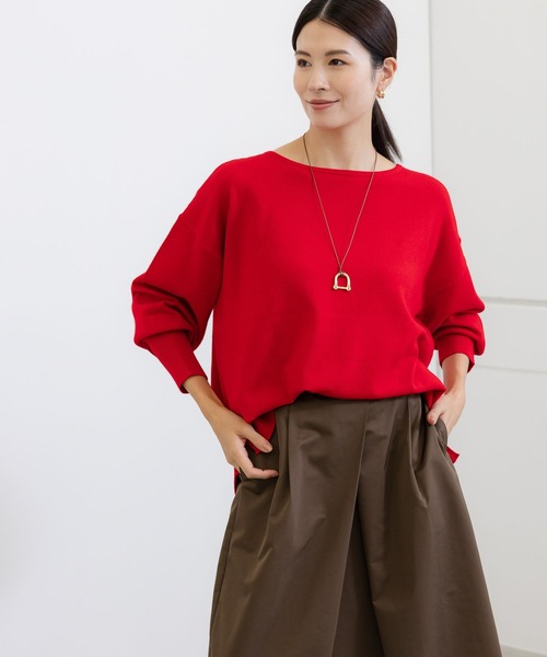 ニット セーター 毛玉しらず2WAYニット/133629 レディース Elura ニット セーター 毛玉しらず2WAYニット/133699 レディース