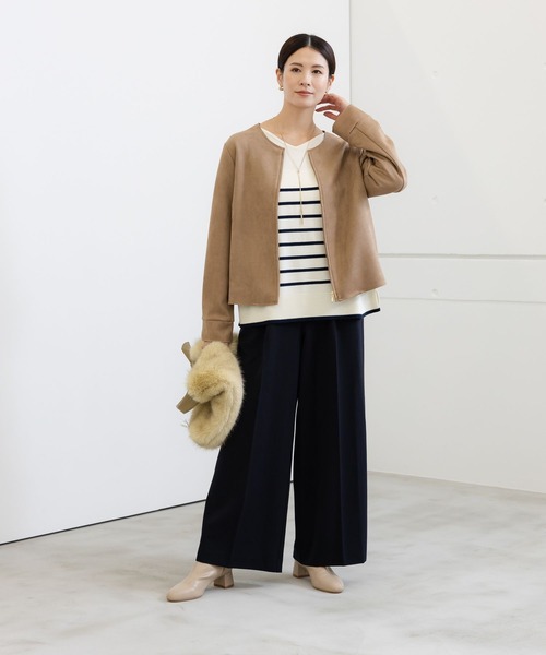 ニット セーター 毛玉しらず2WAYニット/133629 レディース Elura ニット セーター 毛玉しらず2WAYニット/133699 レディース