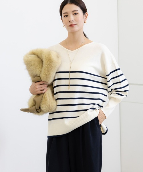 ニット セーター 毛玉しらず2WAYニット/133629 レディース 楽天市場】【SALE／20%OFF】毛玉しらず2WAYニット/133629 Elura