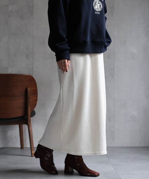 ap retro スカート 「選べるカラー」タイトスカート/コーデュロイ