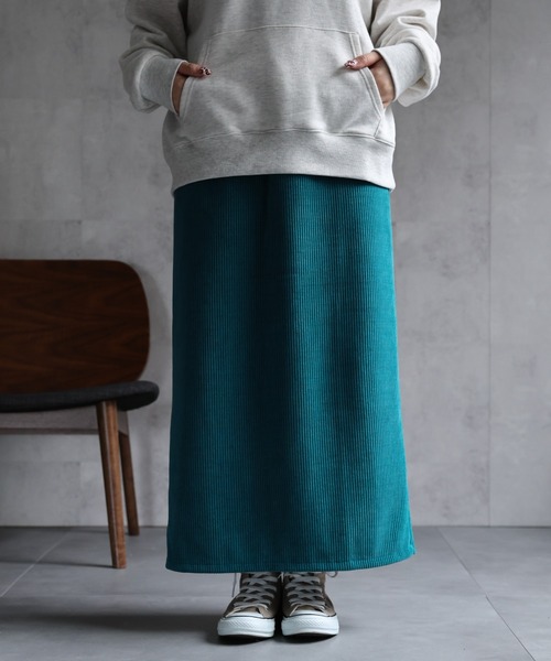 ap retro スカート 「選べるカラー」タイトスカート/コーデュロイ