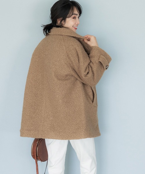 「coca（coca）」 ステンカラーコート M ブラック レディース_画像8