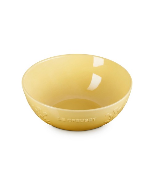 新品　LE CREUSETマルチ ボウルスプリングレリーフ 25cm Le Creuset 食器 マルチボール 25cm スプリングレリーフ