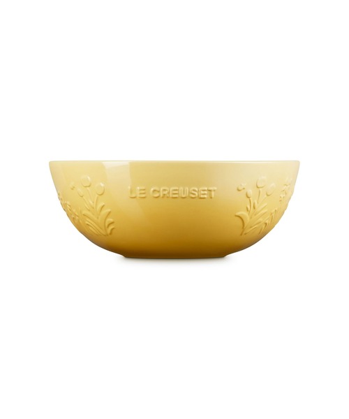 新品　LE CREUSETマルチ ボウルスプリングレリーフ 25cm Le Creuset 食器 マルチボール 25cm スプリングレリーフ