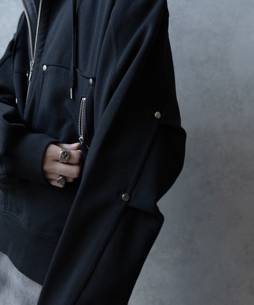 PHILTHEORY パーカー Double knee zip parker/ダブルニージップ