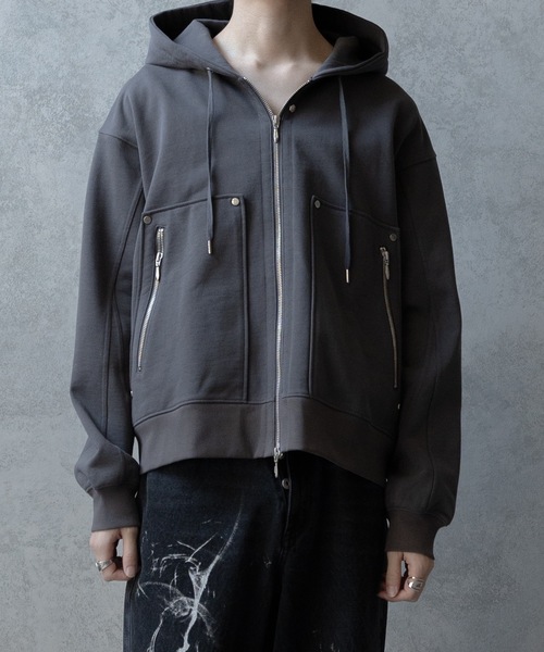 PHILTHEORY パーカー Double knee zip parker/ダブルニージップ