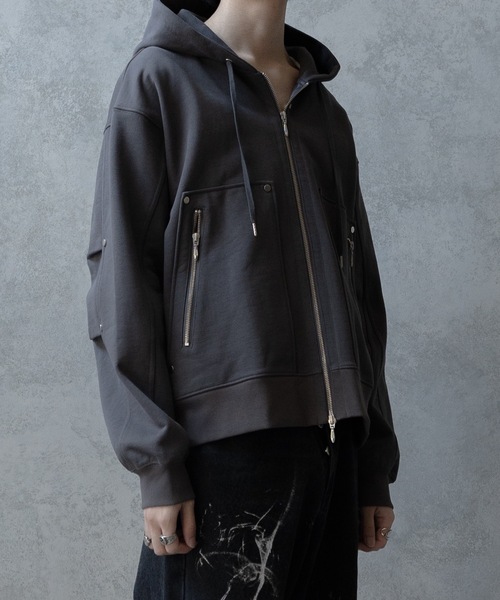 PHILTHEORY パーカー Double knee zip parker/ダブルニージップ
