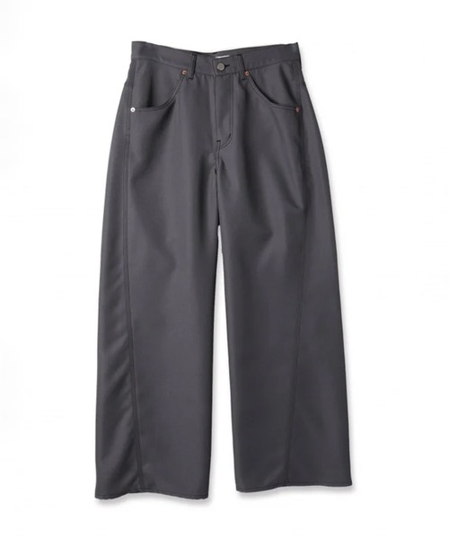 【Jieda】ワイドスラックス ウール100% JieDa スラックス 3D WORK PANTS メンズ : ZOZOTOWN Yahoo!店