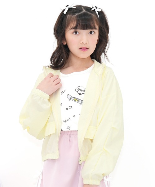 ヘルノ 近年モデル ジップアップブルゾン フード ピンク 44 シルバーボタン Bee des Bee ブルゾン アウター クロップド丈 ジップアップブルゾン
