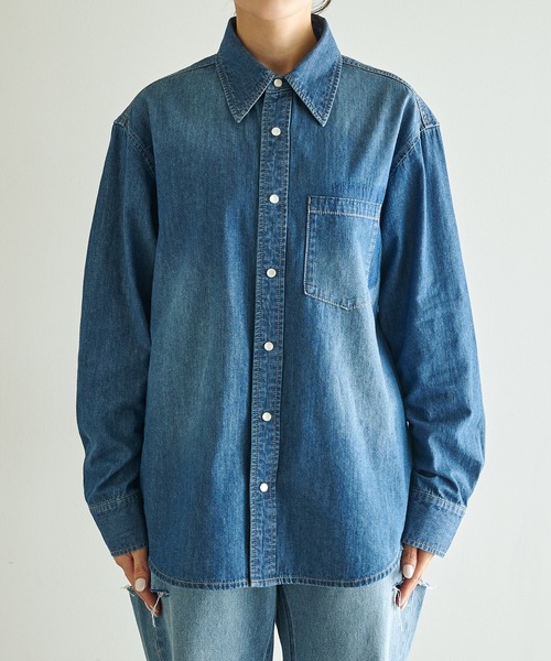 「COLLAGE GALLARDAGALANTE」 「Q.anos」長袖カットソー FREE ブルー レディース COLLAGE GALLARDAGALANTE 「COLLAGE GALLARDAGALANTE」 「Q.anos