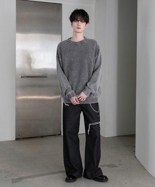 【新品完売激レア】Bright AstrostuffsロゴセーターMブラック セーター ニット 「Alfred Alex 」グラフィックスウェットライク