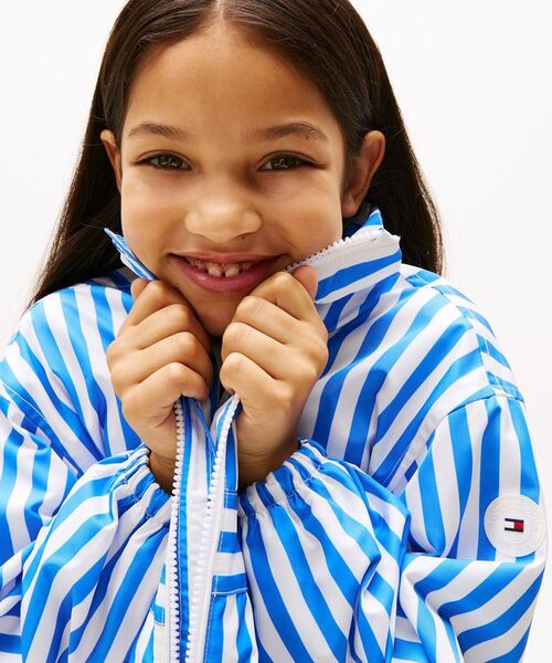 TOMMY HILFIGER ブルゾン ジャンバー アウター GIRLS ストライプ