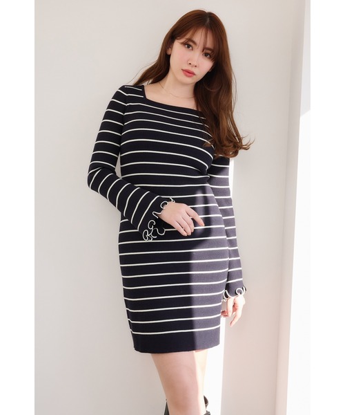 Her lip to ワンピース Be Mine Back Lace-Up Mini Dress : ZOZOTOWN