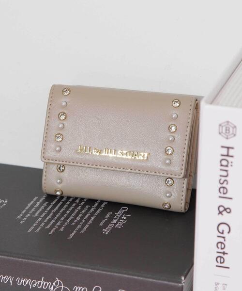すぐ届く*JILL by JILL STUART*パールラインウォレット 折財布 パールラインウォレット | JILL by JILL STUART（ジル バイ ジル