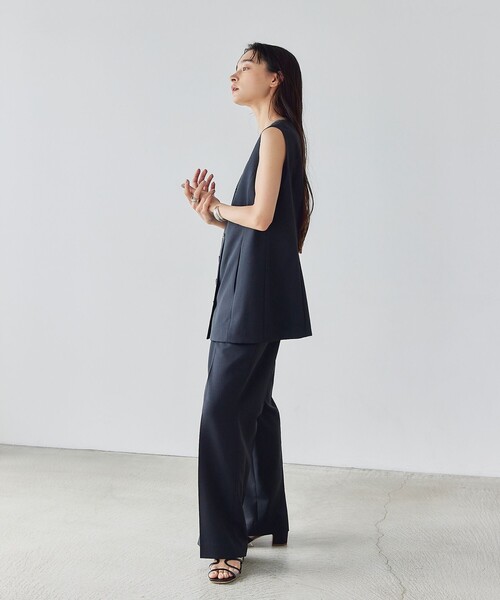 EMMEL REFINES スラックス パンツ 「EMMEL REFINES」EM リネン