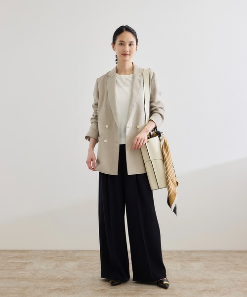 CHAPS RALPH LAUREN ベージュ ダブルブレストジャケット CHAPS RALPH LAUREN ベージュ ダブルブレストジャケット