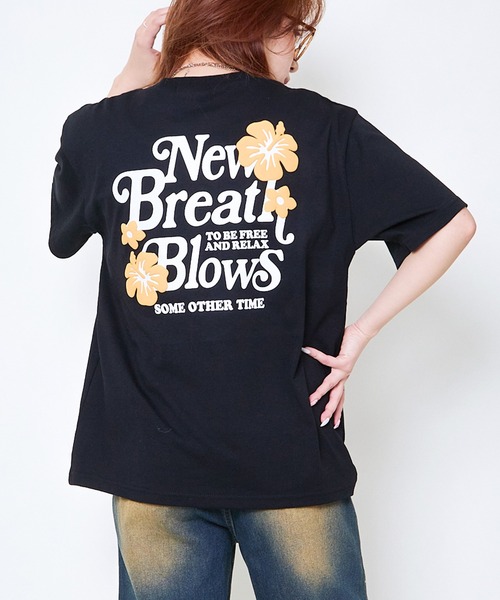 tシャツ ハイビスカス発泡Tシャツ レディース : ZOZOTOWN Yahoo