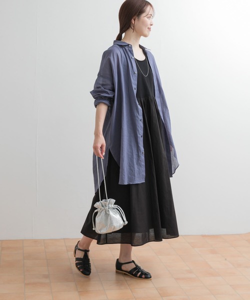 URBAN RESEARCH DOORS ワンピース 2WAYタンクトップレイヤード