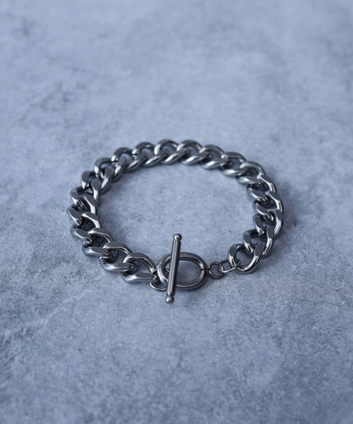 ARROWM ブレスレット ワイドチェーンマンテルブレスレット