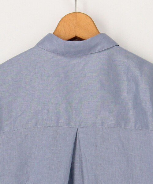 ブラウス シャツ 「WEB STAFF恵別注カラーあり」「セットアップ対応」MY STANDARD リネンシャツ レディース NOLLEY'S ブラウス シャツ 「WEB STAFF恵別注カラーあり