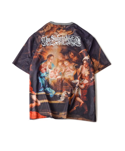 Subciety（サブサエティ） tシャツ Soccer game shirt メンズ