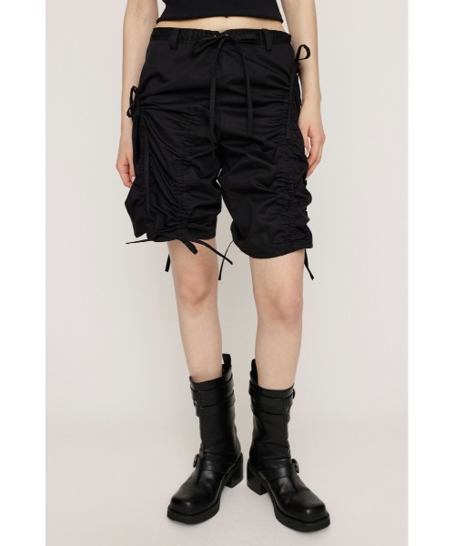 SLY（スライ） スラックス パンツ DRAWSTRING HALF PT ドロー