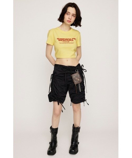 SLY（スライ） ハーフパンツ スラックス パンツ DRAWSTRING HALF PT