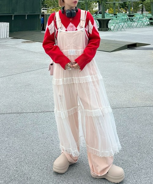 Alley Tokyo サロペット オーバーオール けっこうなダメージサロペ