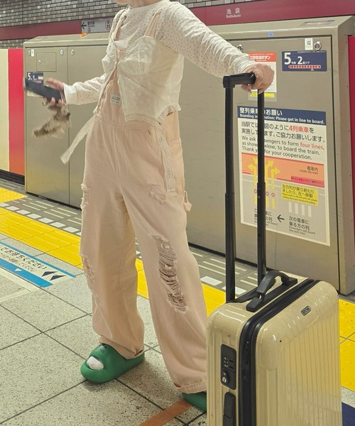 Alley Tokyo サロペット オーバーオール けっこうなダメージサロペ