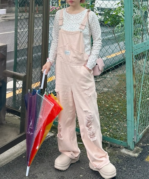 Alley Tokyo サロペット オーバーオール けっこうなダメージサロペ