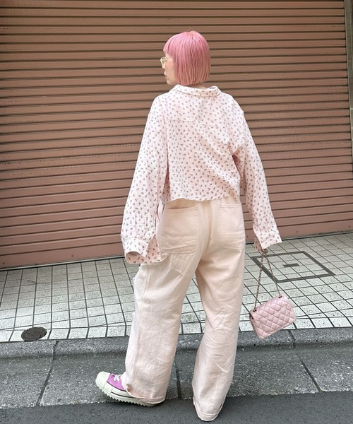 mezzo piano 90cm ピンク オーバーオール サロペット　レトロ mezzo piano 90cm ピンク オーバーオール サロペット レトロ mezzo