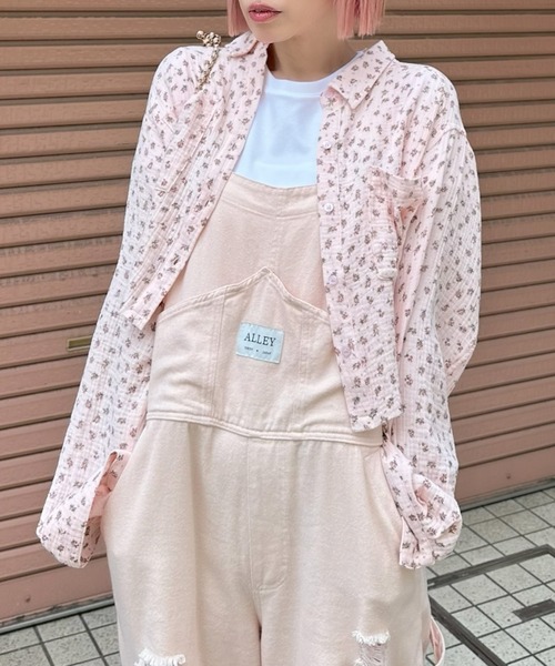 Alley Tokyo サロペット オーバーオール けっこうなダメージサロペ