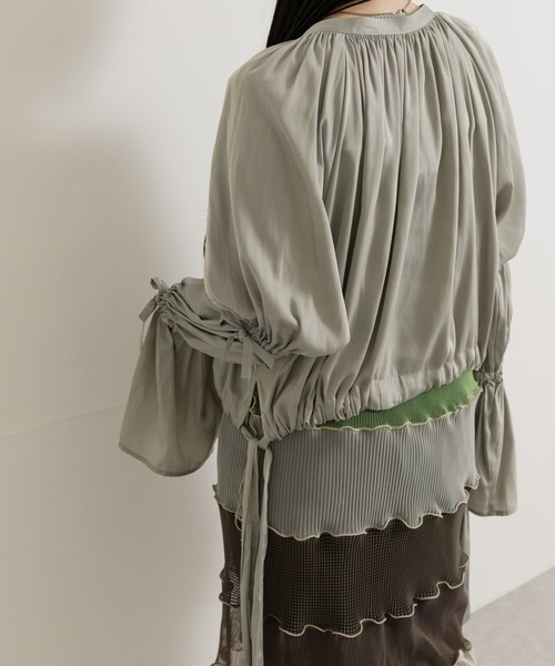 tシャツ cwtch　CANDY SLEEVE BLOUSE レディース