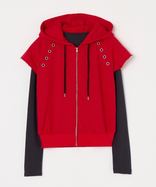 BEEDEN フゥーディー BEEDEN パーカー FRONT LOGO ZIPUP HOODIE レディース