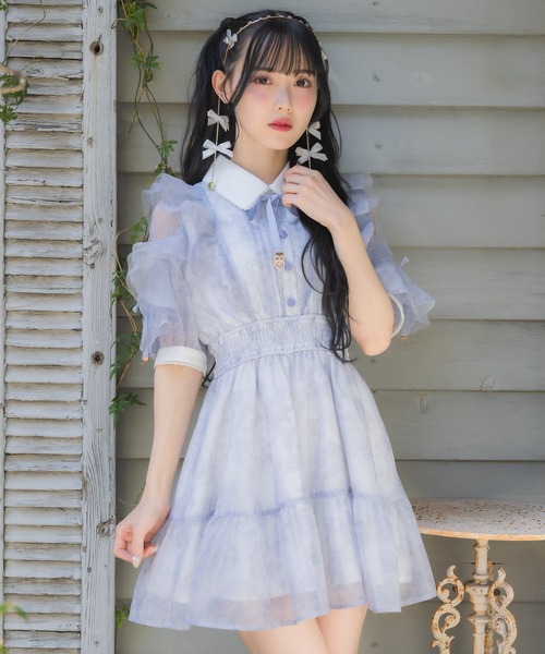 ROJITA（ロジータ） ワンピース 半袖 「再販決定/Mサイズ追加」花柄