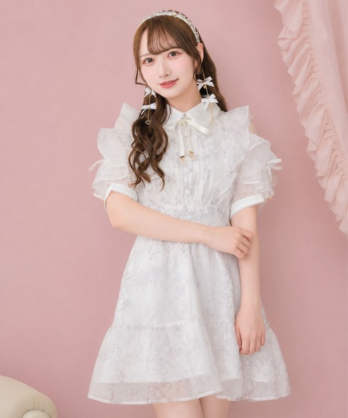 ROJITA（ロジータ） ワンピース 半袖 「再販決定/Mサイズ追加」花柄
