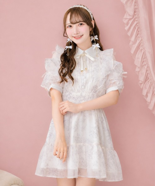 ROJITA（ロジータ） ワンピース 半袖 「再販決定/Mサイズ追加」花柄