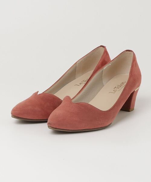 ✨極美品【ルタロン】（24.5）バックル　エナメル　パンプス　ワインレッド　金 LE TALON 「LE TALON」 パンプス 24.5cm レッド レディース