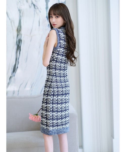 「emiriawiz」 ニットワンピース MEDIUM グリーン レディース_画像6