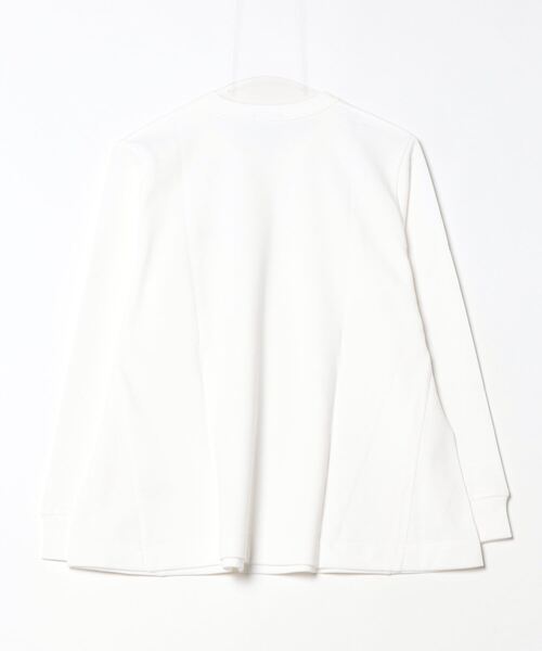「BEAMS BOY」 長袖カットソー 36 オフホワイト レディース BEAMS BOY 「BEAMS BOY」 「LACOSTE」長袖カットソー 36 オフ