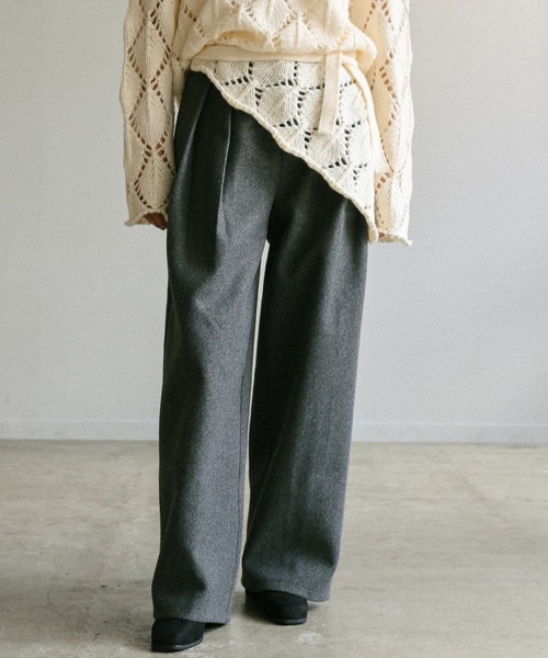 select MOCA（セレクトモカ） スカート 透かし編みラップレイヤード