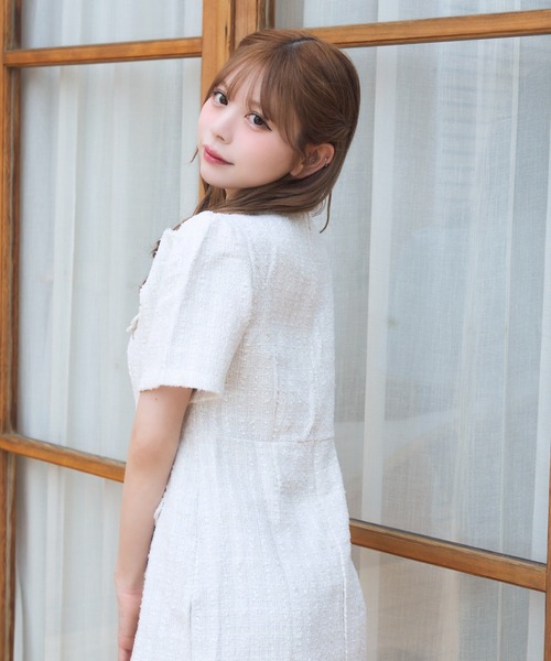 titty&Co.ワンピース3点セット TITTY＆CO. ワンピース クラシカルツイードワンピース