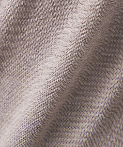 「A/C DESIGN BY ALPHA CUBIC」 タートルネックニット L ブルー レディース_画像8