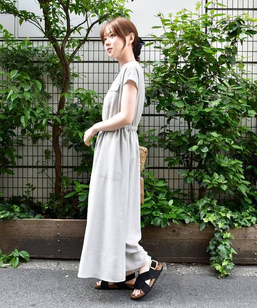 le.coeur blanc ワンピース 「体型カバーが叶う」サップ
