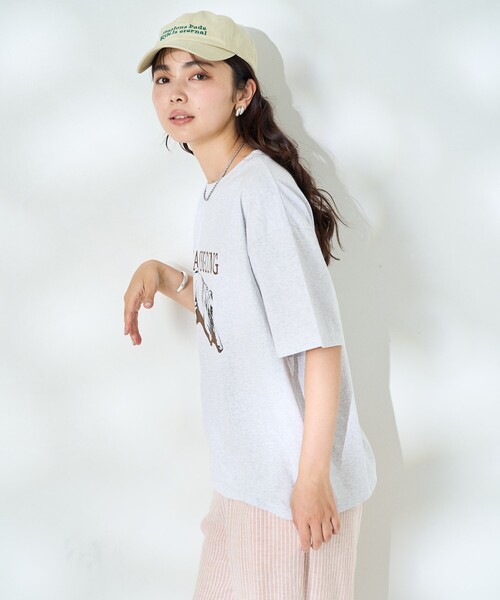 FREAK'S STORE（フリークスストア） tシャツ ドッグ アート プリントT