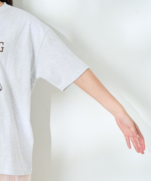 FREAK'S STORE（フリークスストア） tシャツ ドッグ アート プリントT