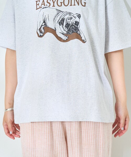 FREAK'S STORE（フリークスストア） tシャツ ドッグ アート プリントT